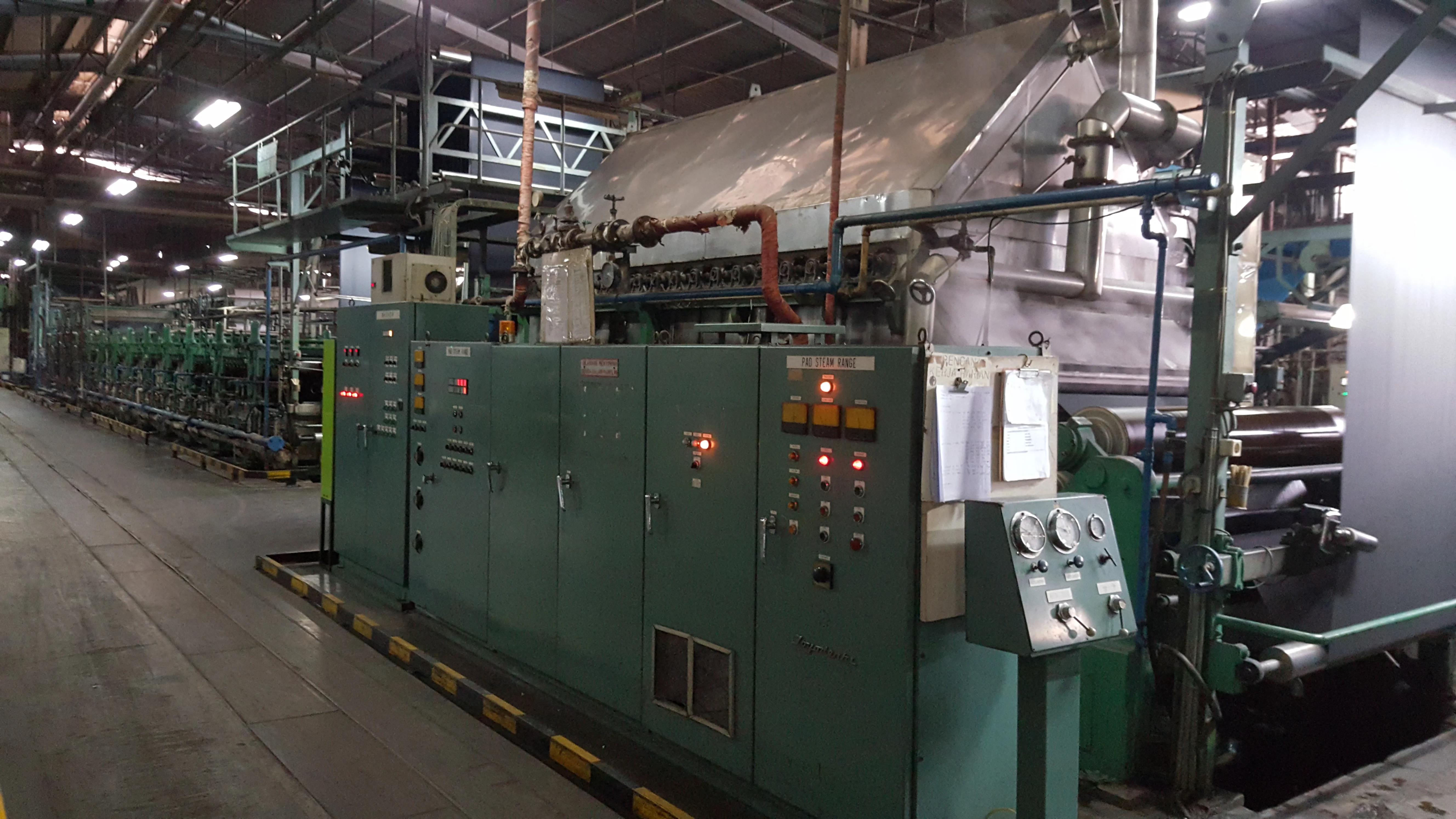 Dyeing Machine Control Panel